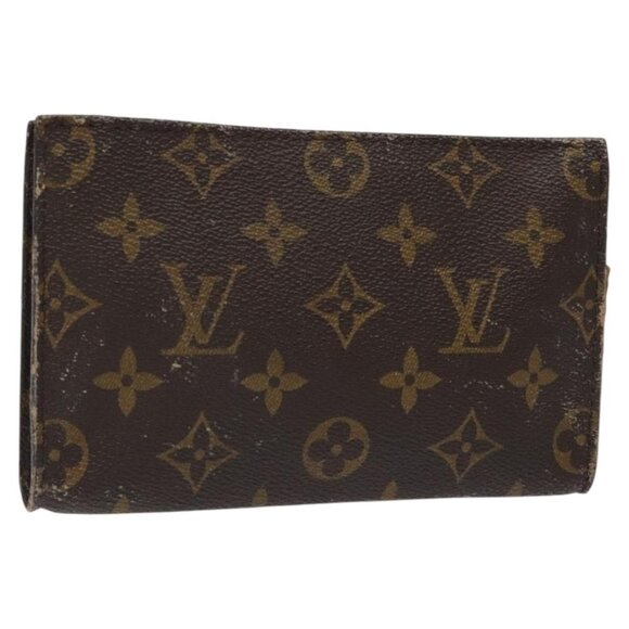 LOUIS VUITTON Monogram Bucket PM Accessory Pouch LV Auth th5816 - Picture 1 of 16